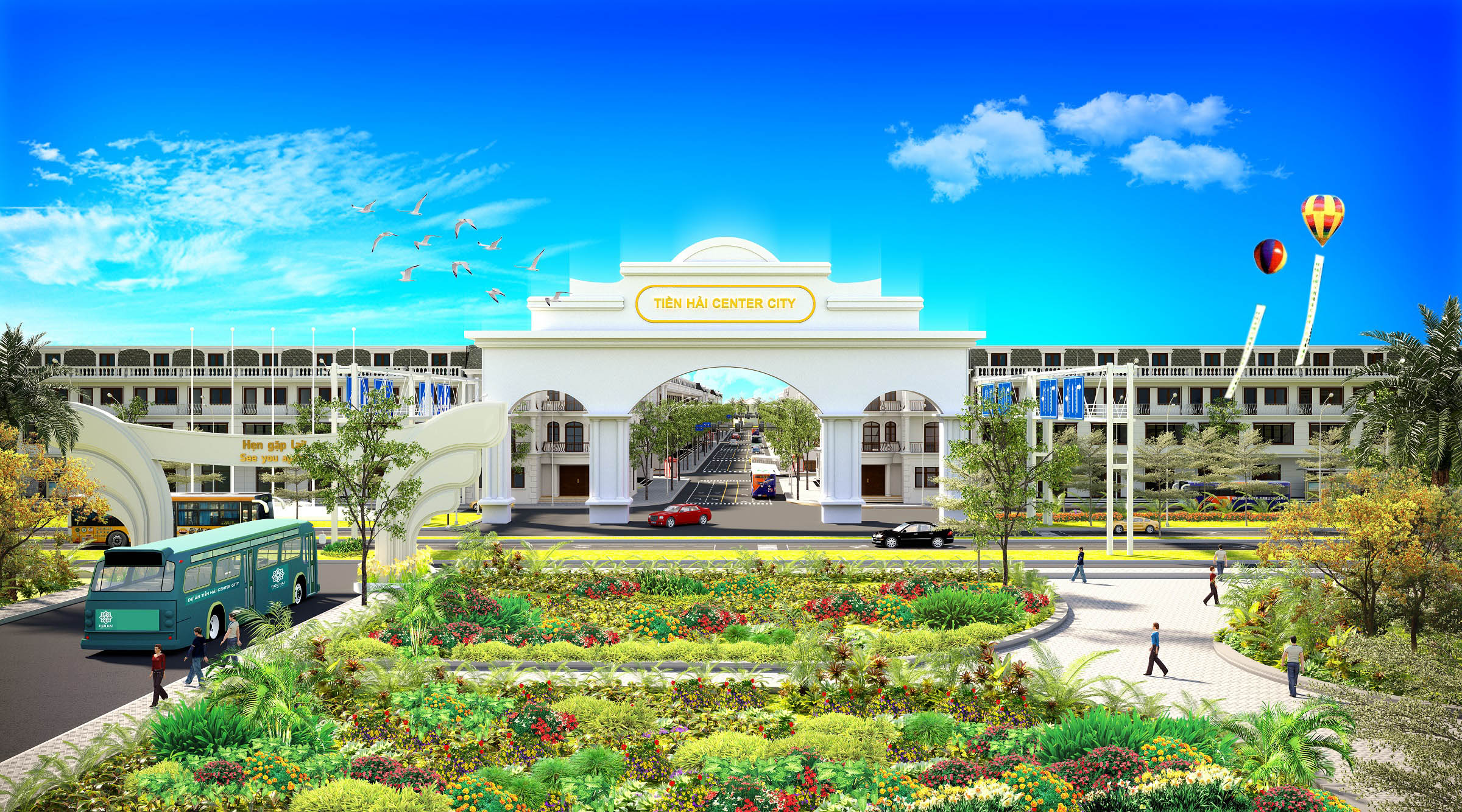 Tiền Hải Center City - Khu đô thị trái diêm 3